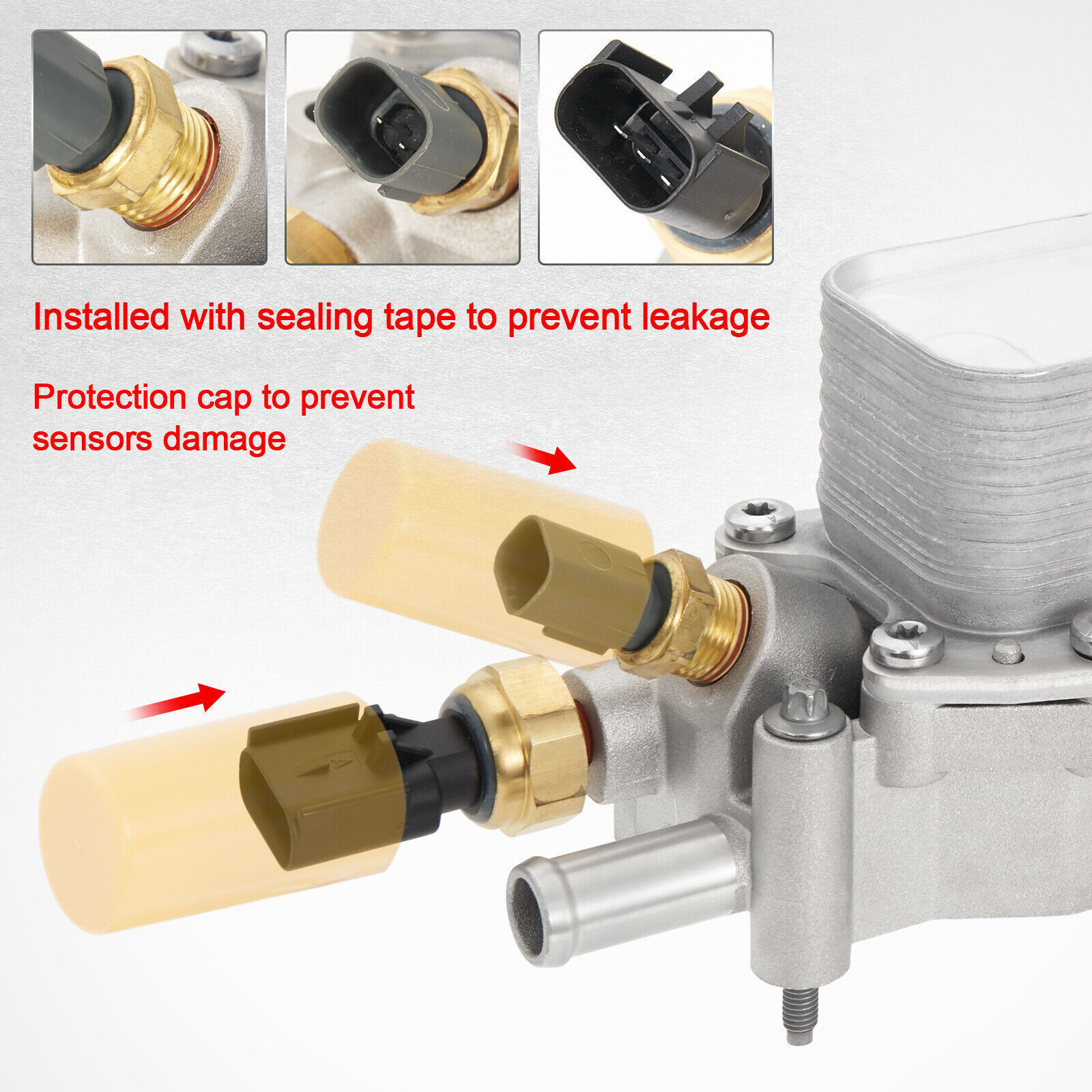 Engine Oil Cooler Filter Housing Assembly For Dodge Chrysler Jeep 2011-2022 3.6L