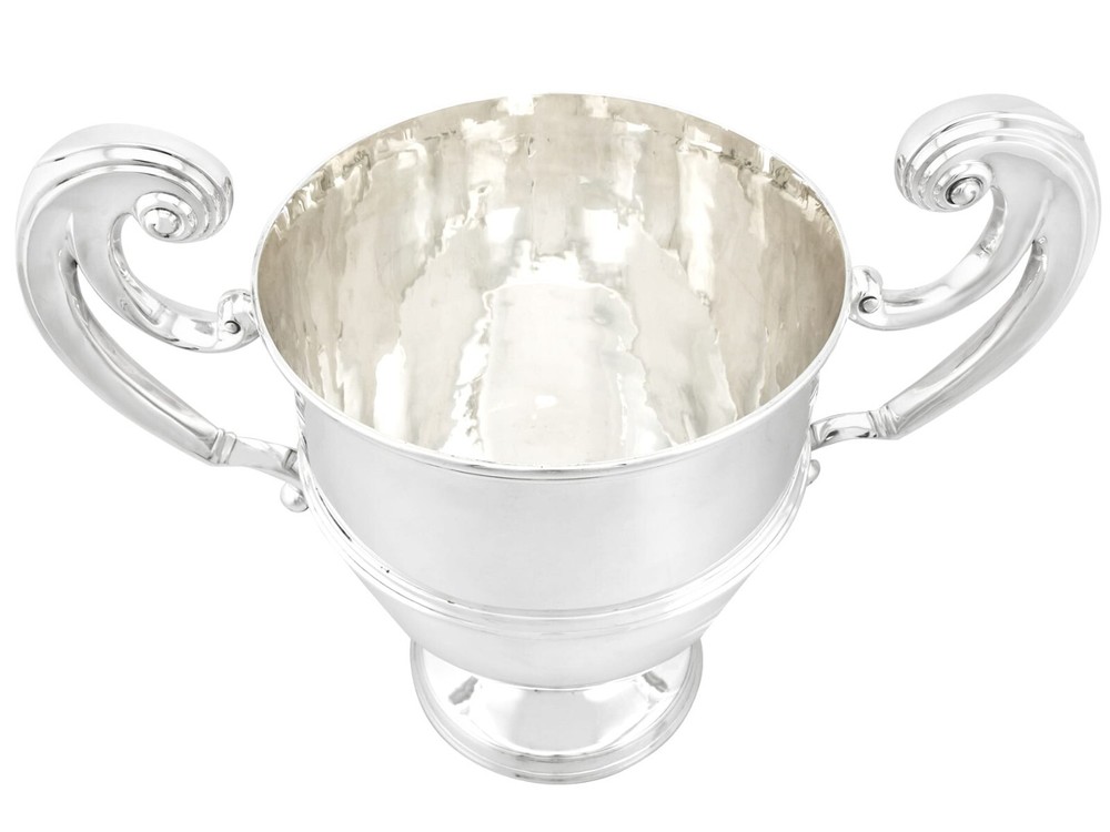 Victorian Sterling Silver Presentation Champagne Cup