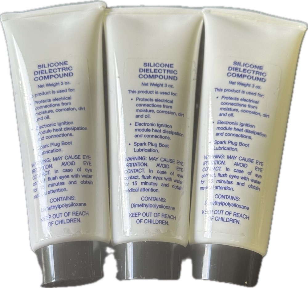 (3) Silicone Dielectric Compound 3 Oz ML2 NAPA