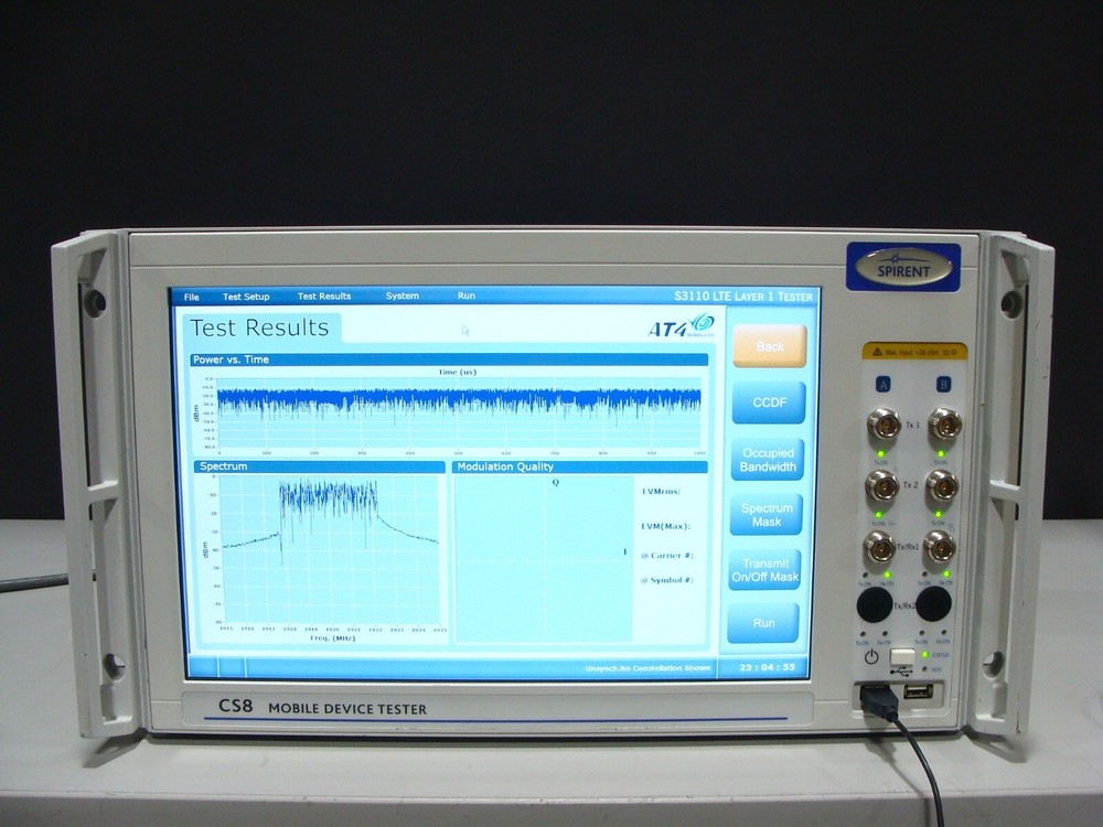 Spirent E2010S AT4 CS8 Broadband Wireless 4G Test Set Keysight T2010A MIMO2Cell