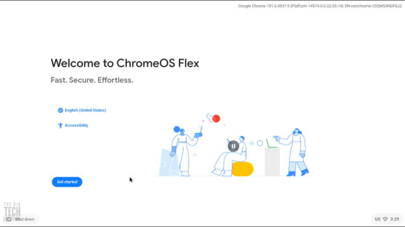 ChromeOS Flex / ex CloudReady Linux Transform yr PC / Mac to Chrome OS USB ± C