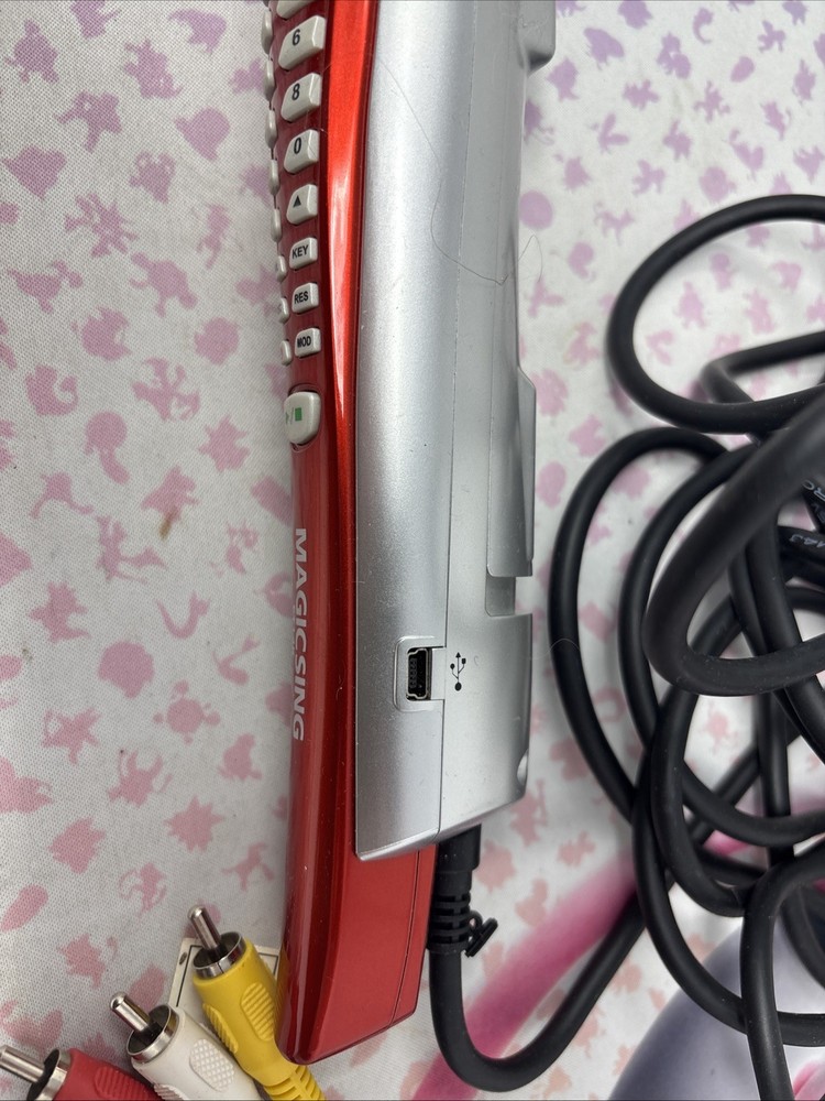 Magic Sing ET14K Karaoke Videoke Microphone Hardwired Mic Replacement