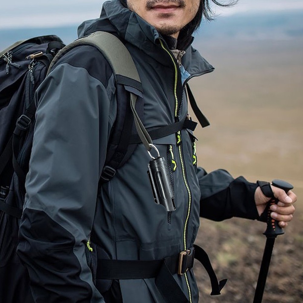 Compact Pepper Spray Keychain for Self-Defense