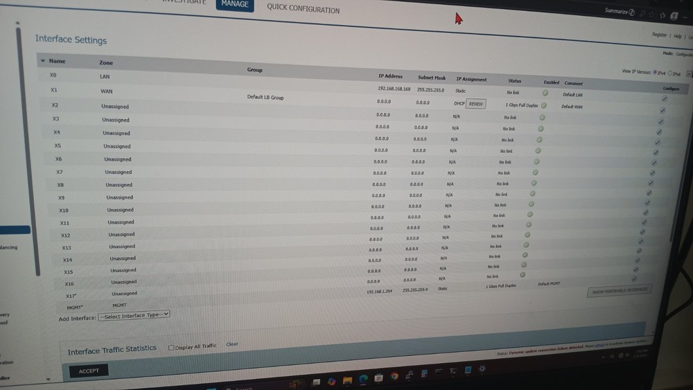 Dell SonicWall NSA 3600 Firewall Security Appliance WORKING