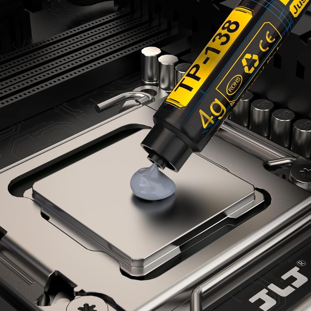 High Performance 4g Thermal Paste for CPUs & GPUs - Safe & Durable Formula