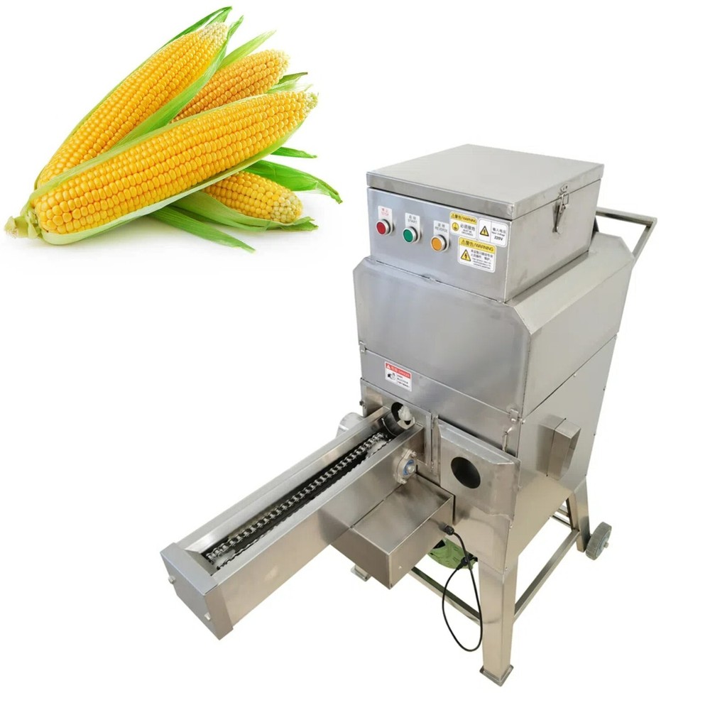 Automatic Fresh Corn Core Peeler Separating Machine Corn Sheller 110V/220V