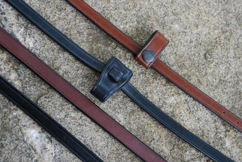 KL Select Red Barn Detachable Flash Strap with Loop, Black or Brown