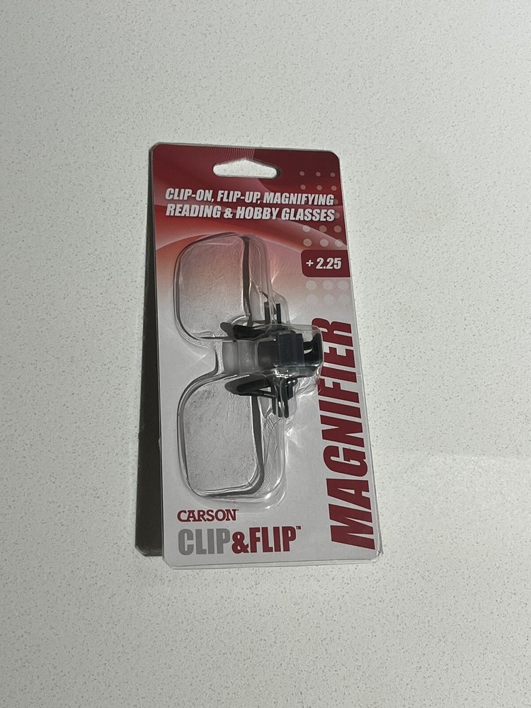 Carson 2.25 Clip & Flip Magnifying Glasses