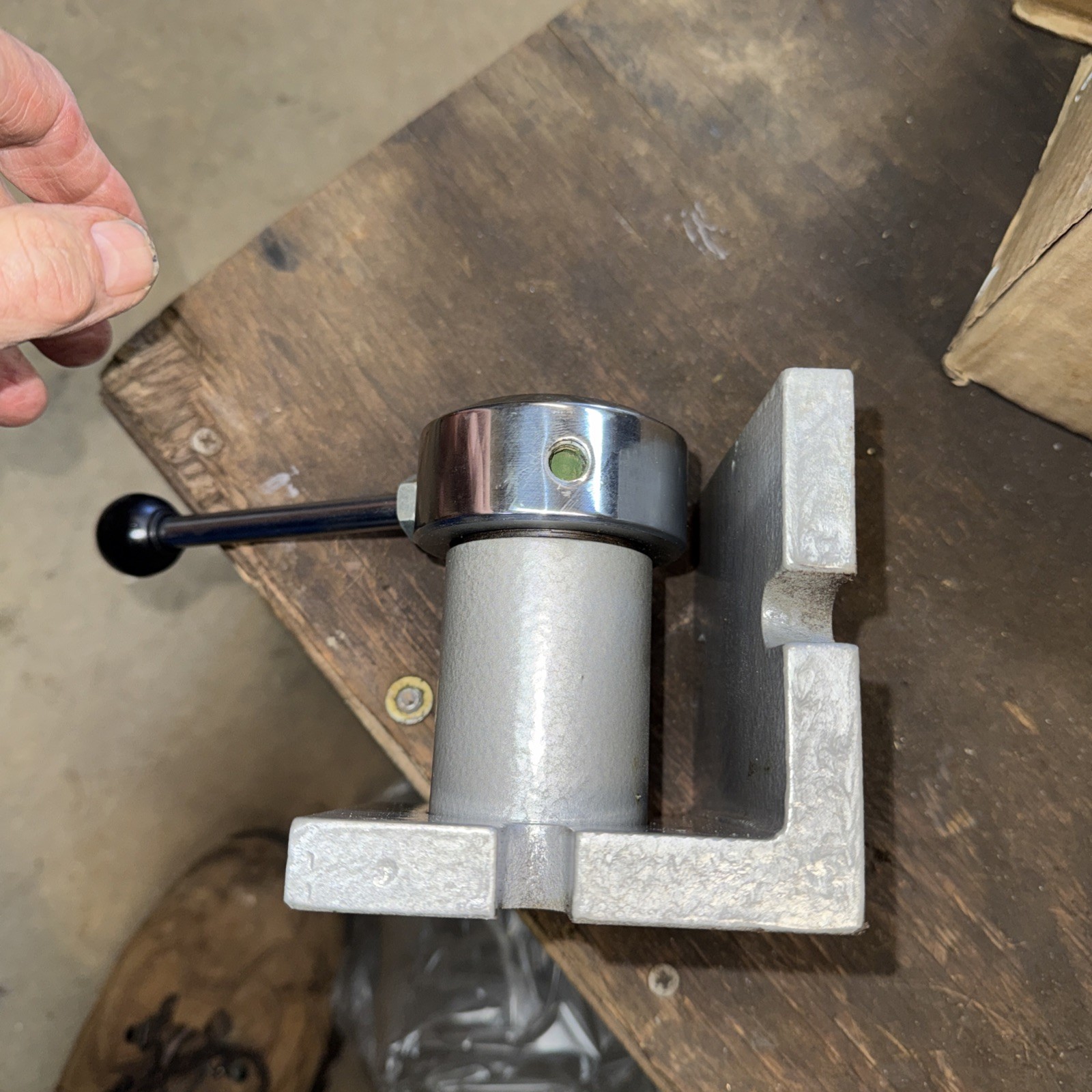 Horizontal/Vertical 5C Collet Holder Fixture Chuck Cam Operated