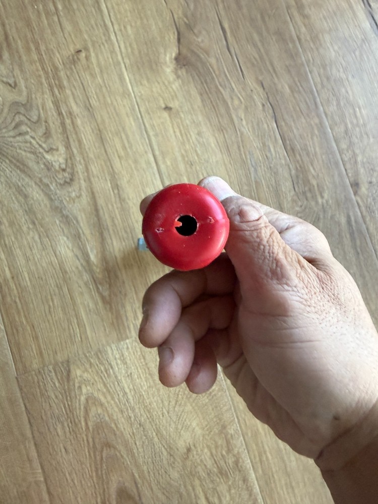 Vintage Red Devil WPS 2 Scraper with Hunt Wilde Handle Grip Excellent