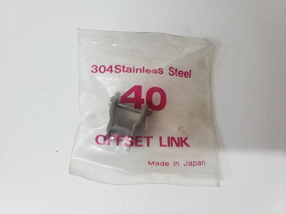 304 Stainless Steel 40 Offset Chain Link