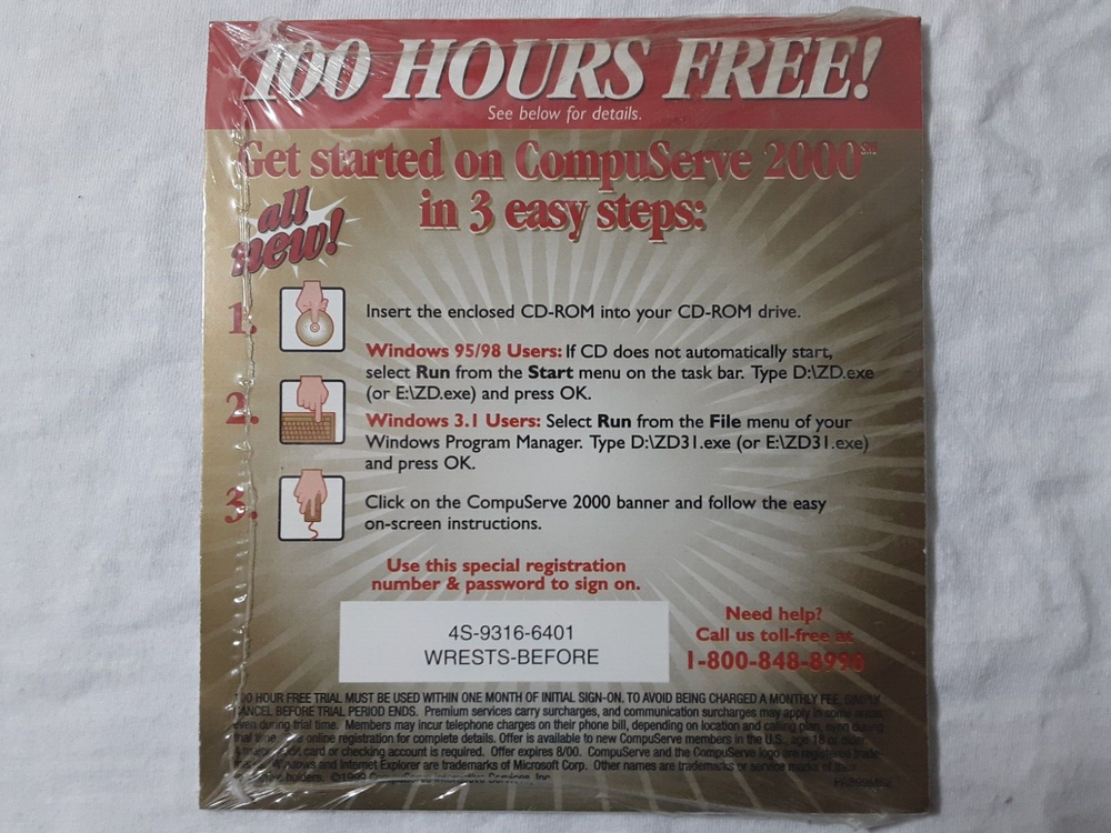 retro 1999 CD-Rom PC Computing Ultimate Tune-up Kit Y2K FREE SHIPPING CompuServe