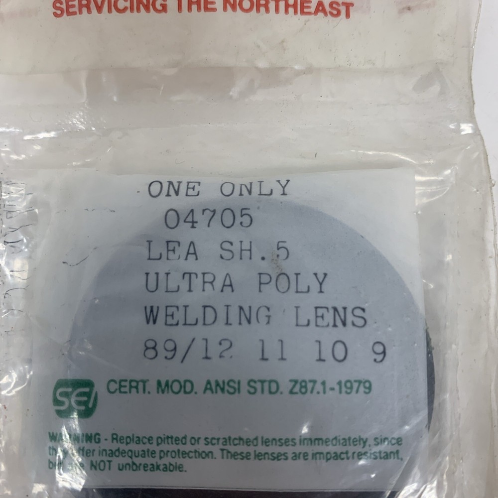 NOS 2 Sets Sellstrom/MG Ultra Poly Welding Lens SH.5