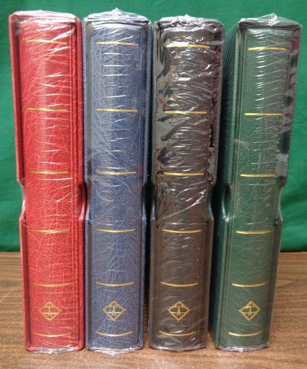 LIGHTHOUSE Vario F 3-ring binder & case for stamp collection pages NEW