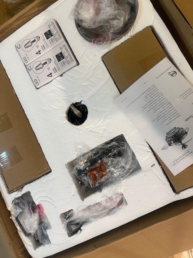 Craftmade SOF42BNK3 Sofia 42" 3 Blade Indoor Smart LED Ceiling Fan