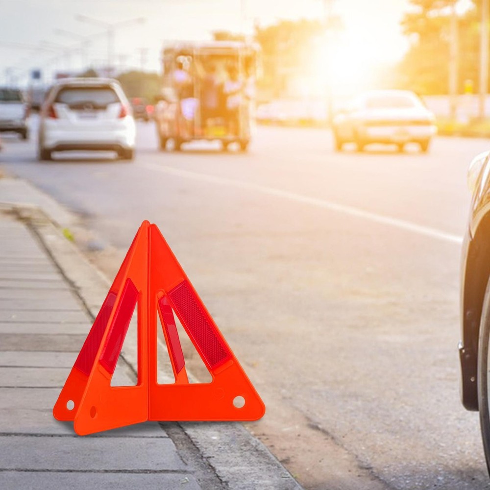 Emergency Warning Triangle Foldable Reflector Security