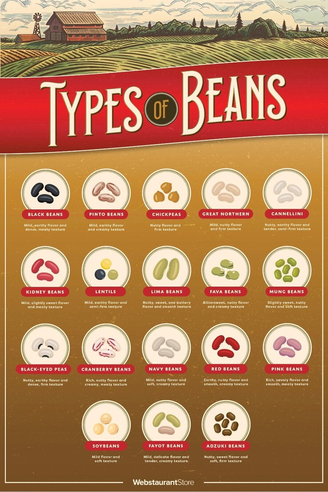 Bulk Dried Beans (select flavor/size below)