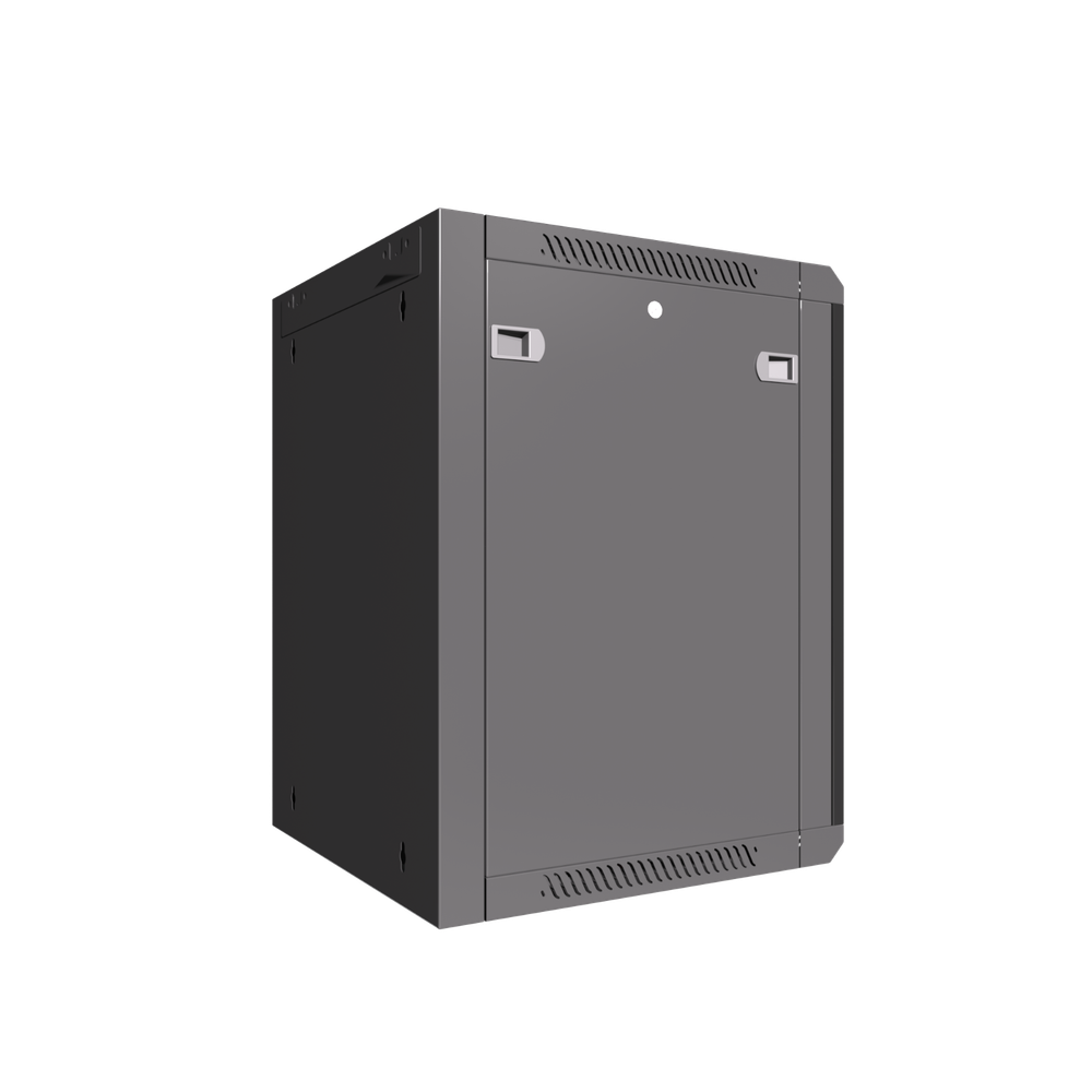 Server Rack 15U Wall Mount Cabinet Locking Networking Data Enclosure - 18-inch D
