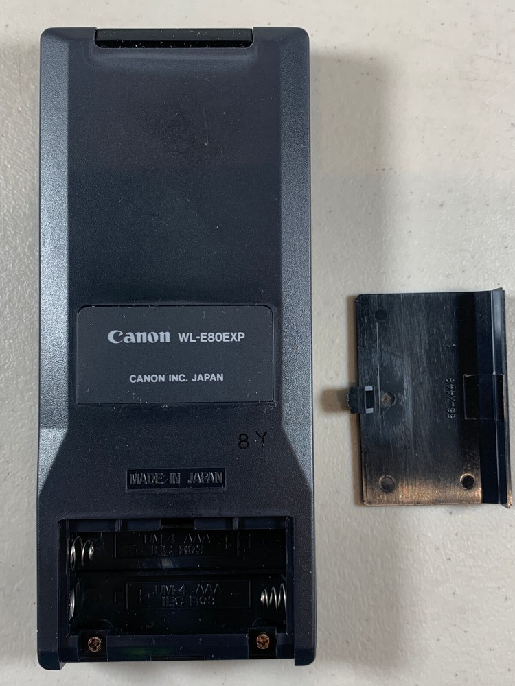 Tested Works OEM Canon WL-E80 Wireless Controller Camera Remote Control Only