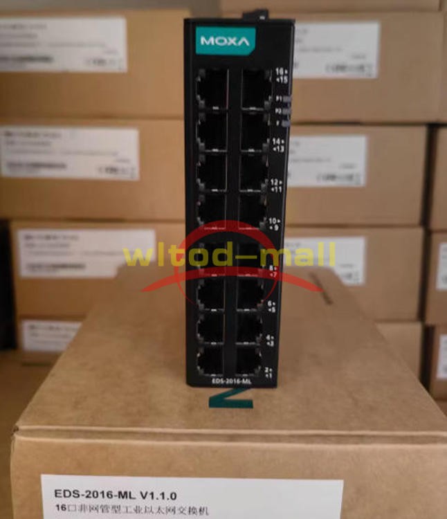 1PCS New MOXA EDS-2016-ML Ethernet switch