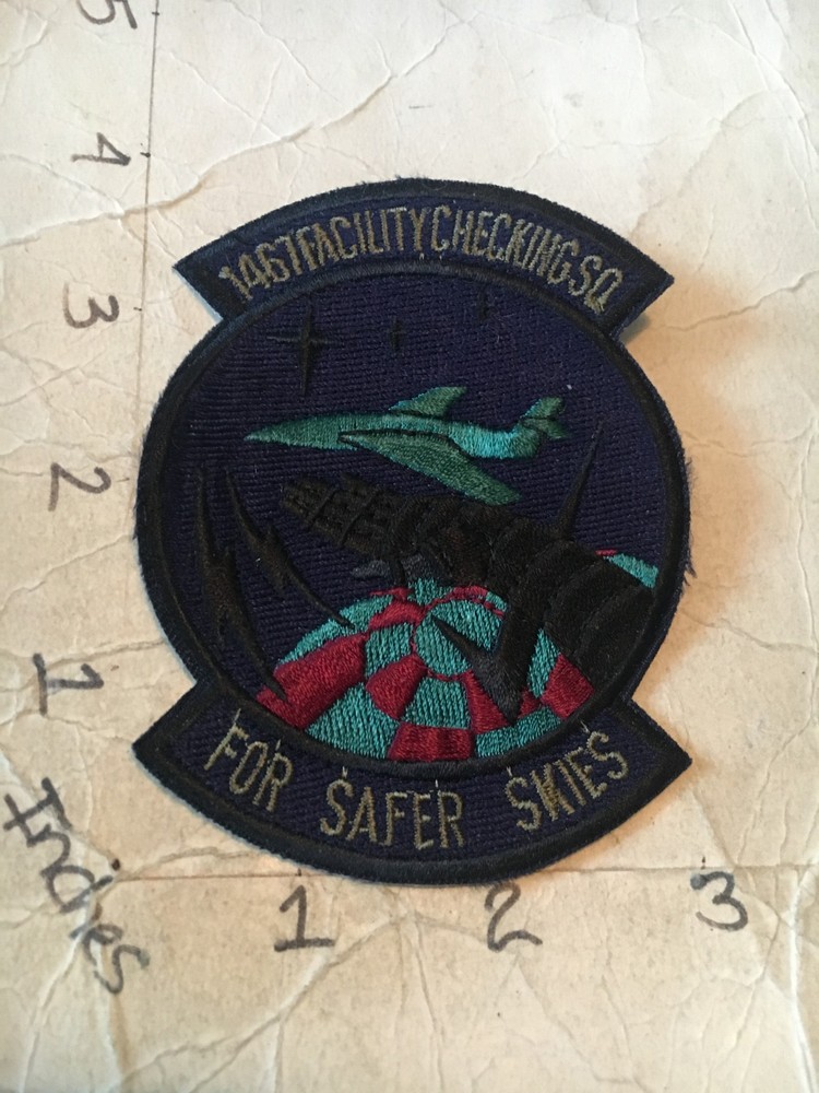 USAF 1467th Facilities Checking Squadron subdued patch 8/18/25