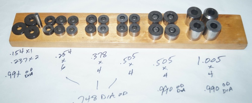 Machinist Setup Blocks, Risers, Spacers, 25 Pcs, Precision Grinding Tooling