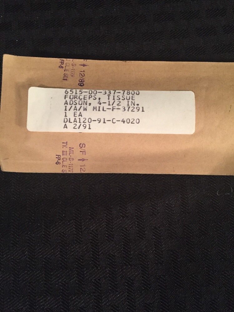 NEW DIXON Stainless Adson Tissue Forceps 4.5"