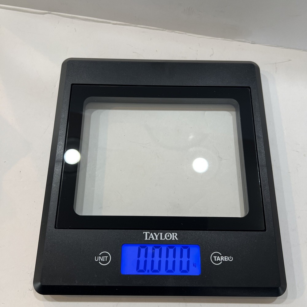 Taylor kitchen scale high capacity 22lb digital