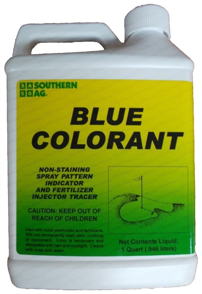 Blue Colorant Sprayer Indicator  - 1 Quart