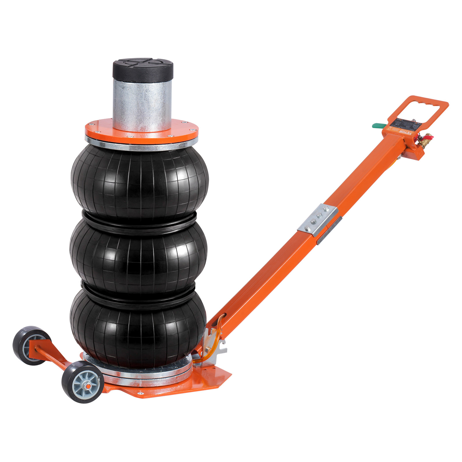 Triple Bag Air Jack 3Ton Adjustable Handle Pneumatic Jack with Heightened Column