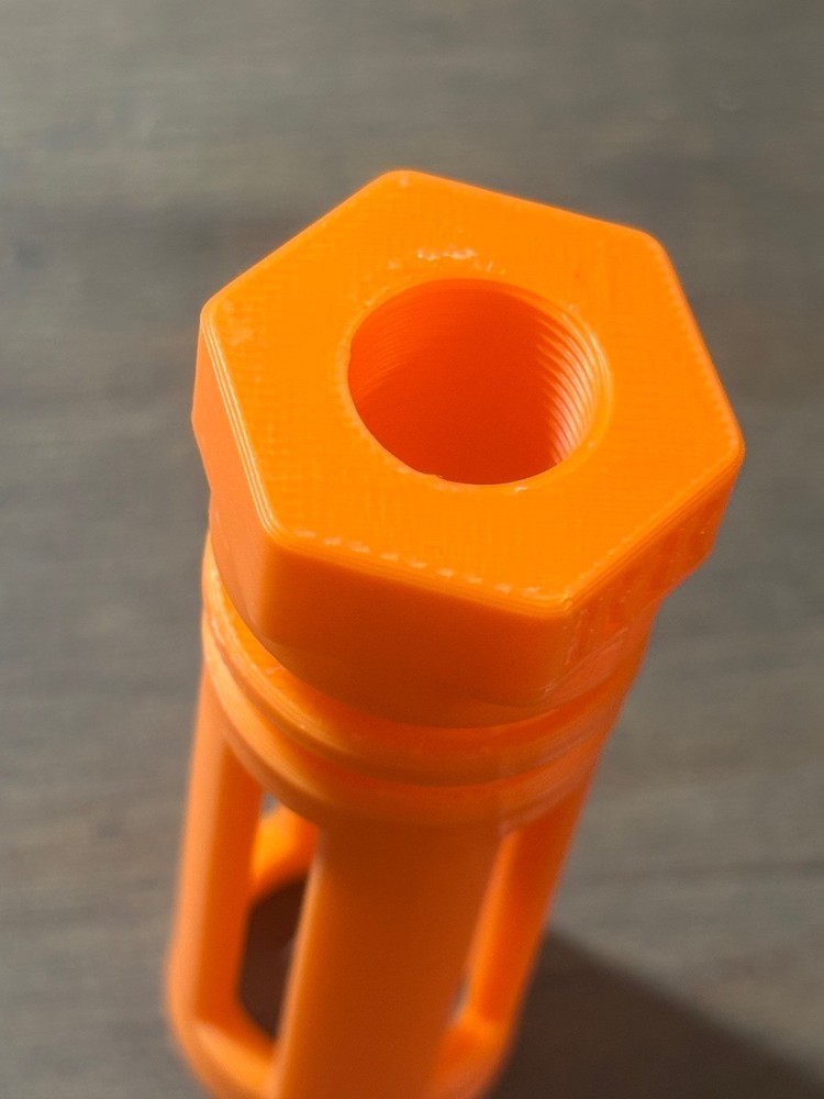 Airsoft muzzle flashhider 14mm CCW (2 pack)