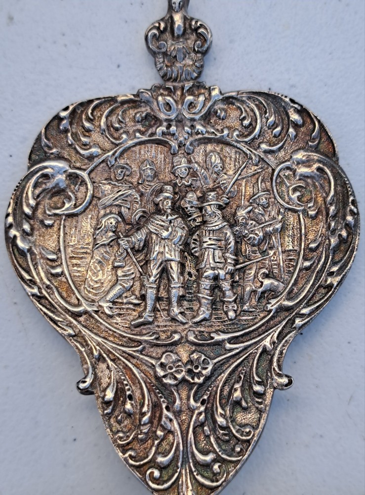 Dutch Silver Pie Server Pastry Cake Server Holland Netherlands ca1900's