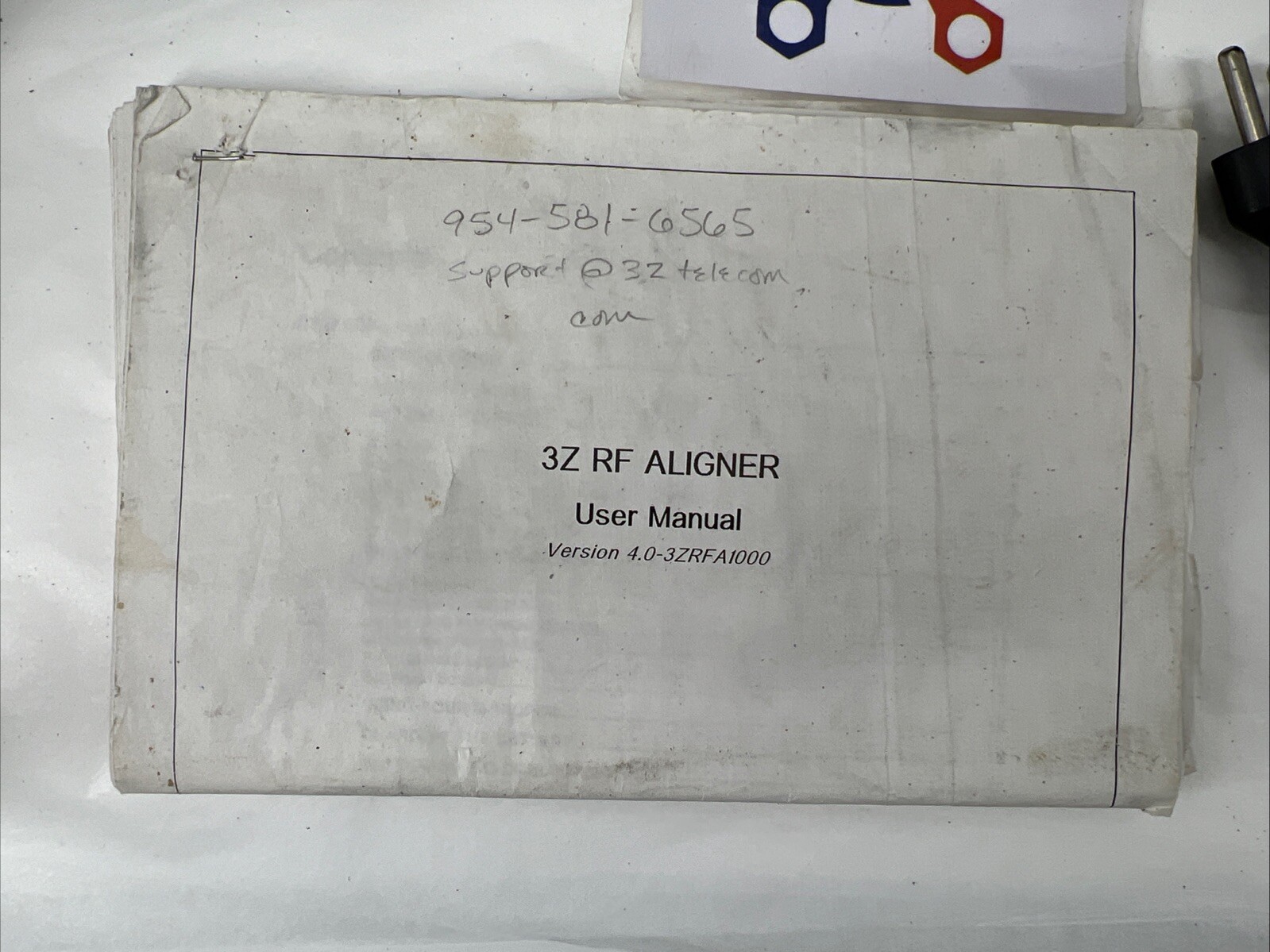 3Z Telecom RF Aligner RFA-1000 Antenna Alignment Tool 3ZRFA1000 GPS Needs Repair