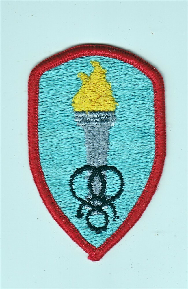 Army Patch: Institution of Administration - merrowed edge