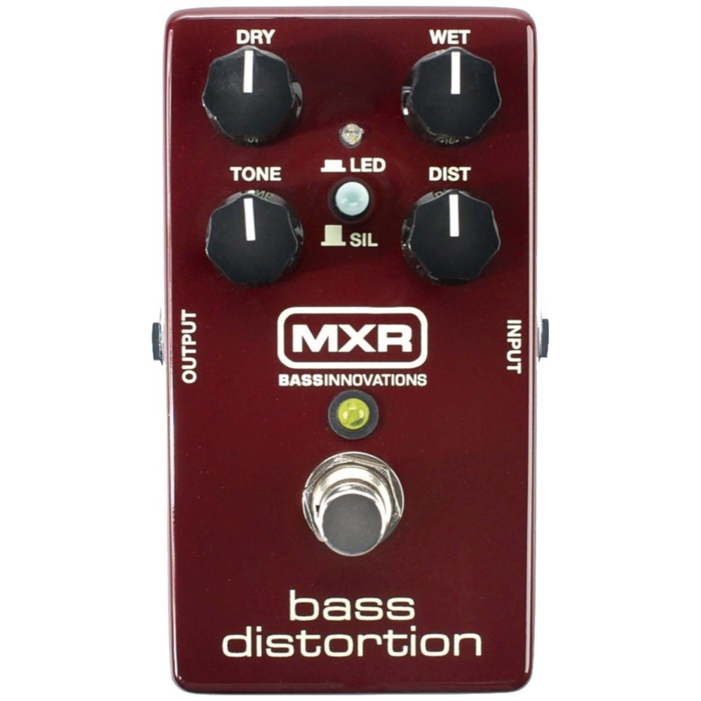 MXR M85 BASS DISTORTION w/ 2 Patch Cables