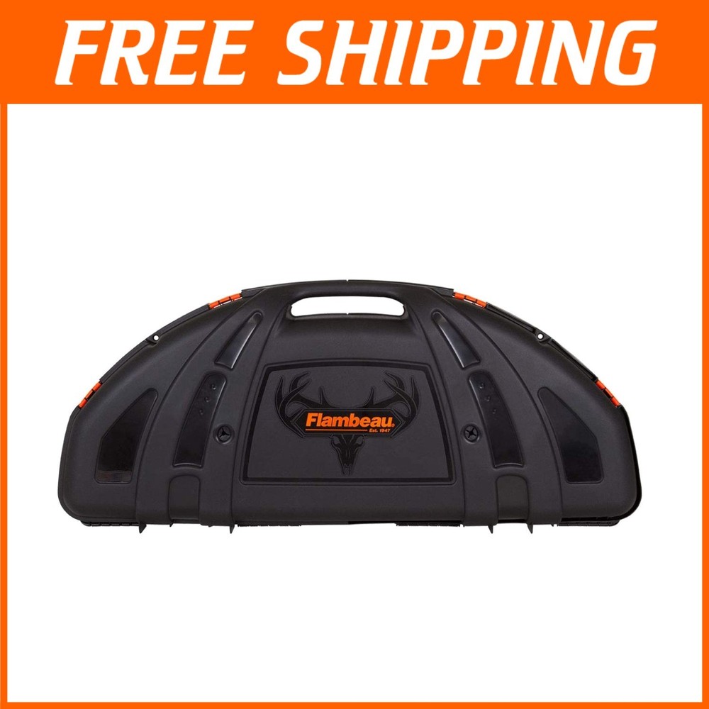 Rugged Outdoors Bow Storage Case with Hook & Loop Tie-down and Ergonomic Handle