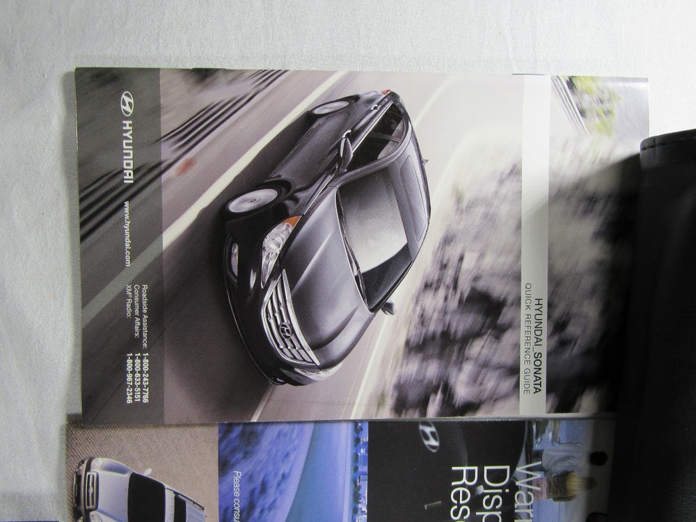 2011 Hyundai Sonata Owners Manual book