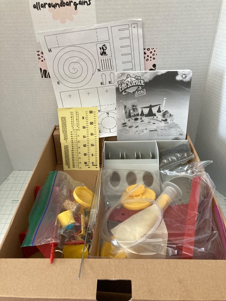 EduScience Lab Deluxe Physics Kit Science STEM New Sealed 8+yes 250+ Experiments