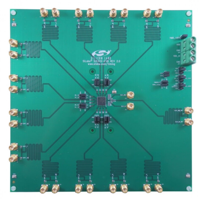 Silicon Labs PCI Express Zero-Delay / Fanout Buffer Evaluation Kitââ