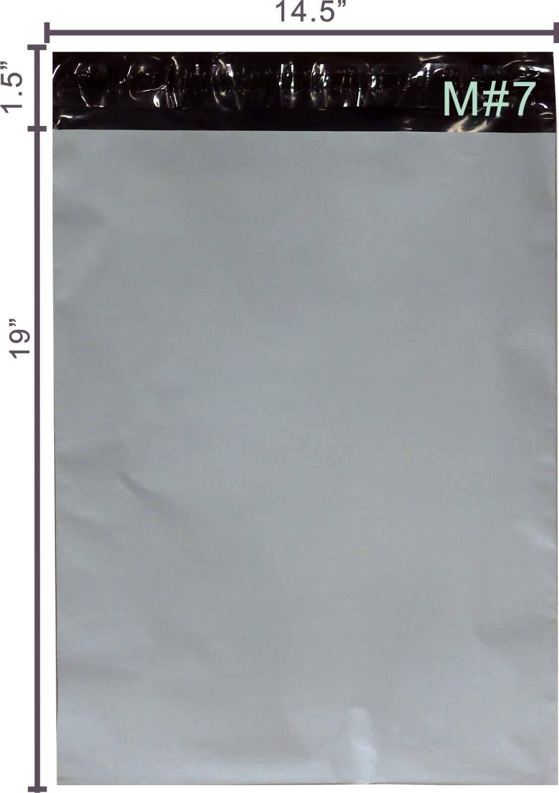 14.5X19 M7-100 WHITE POLY MAILERS SHIPPING ENVELOPES PLASTIC BAGS