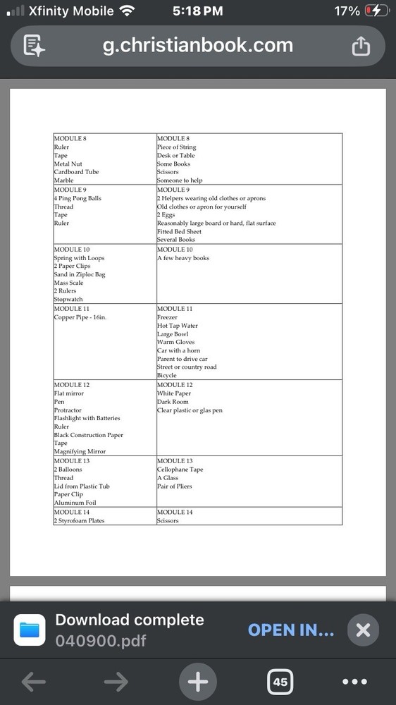 Nature's Workshop Plus! Apologia Physics Lab Set Exploring Creation Kit 40900