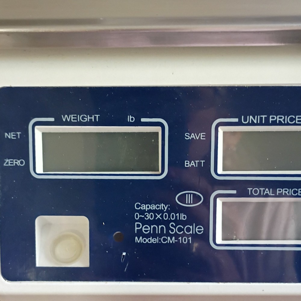 Penn Scale CM-101 30lb Capacity Price Computing scale