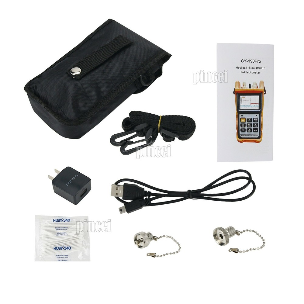 OTDR Optical Time Domain Reflectometer Optical Power Meter Red Light Source