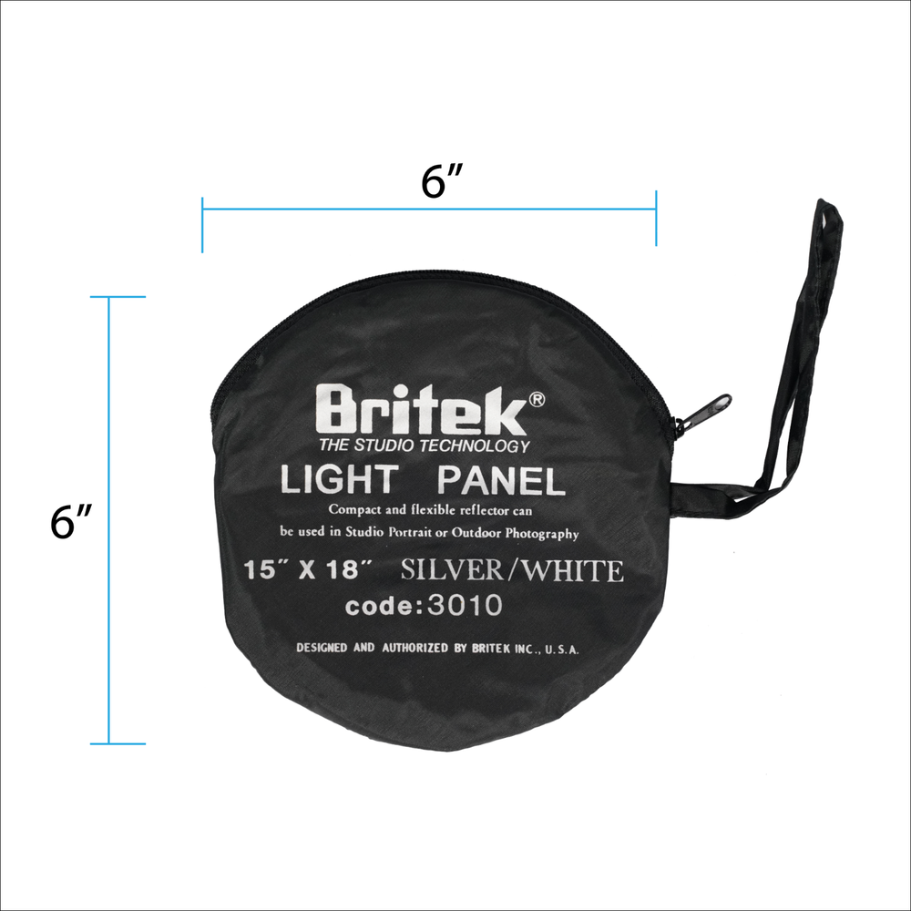 [2 PACK] 18"x15" Silver/White Light Reflector Panel for Photography, Studio