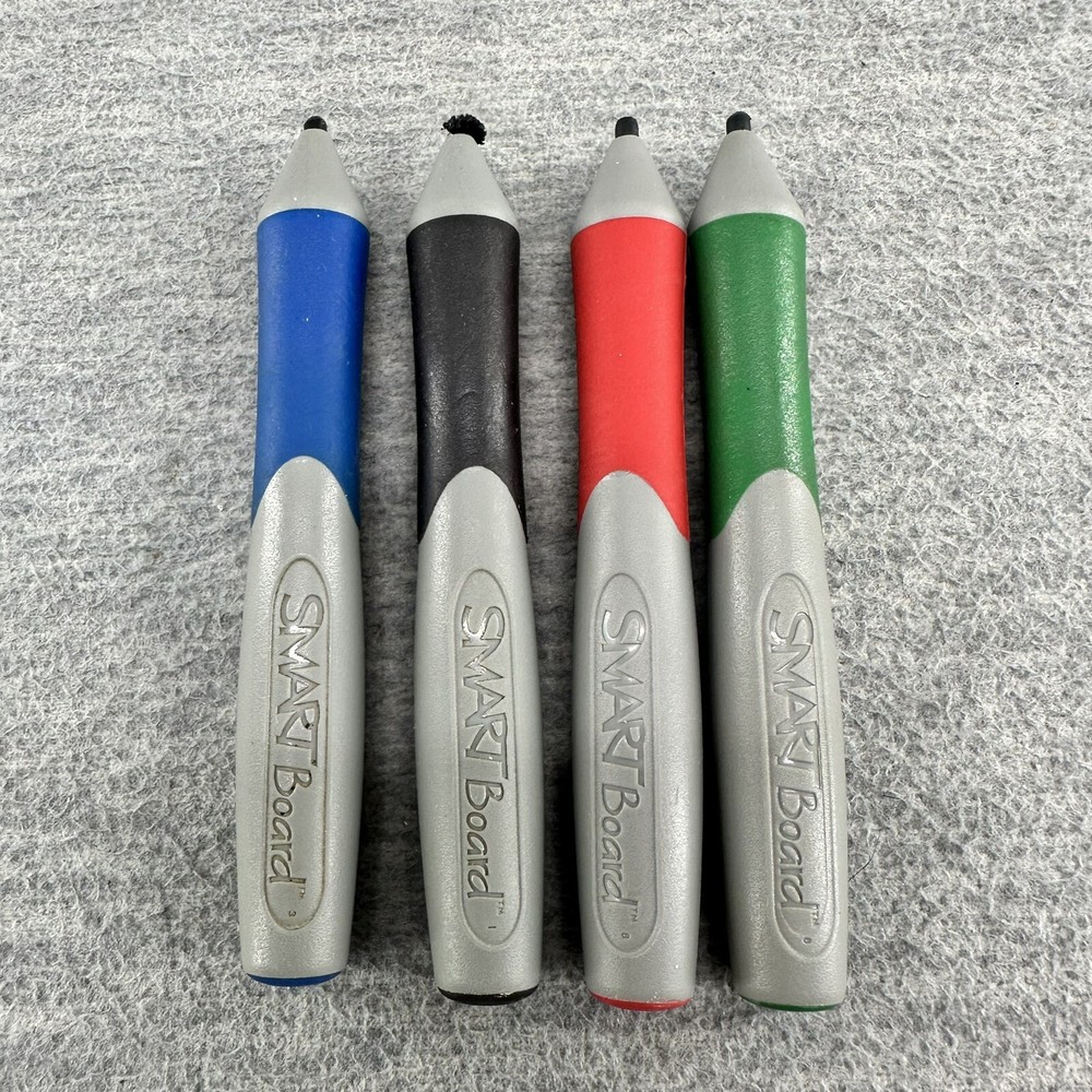 SMART BOARD Stylus - Red, Green, Blue and Black Replacement Pens  E