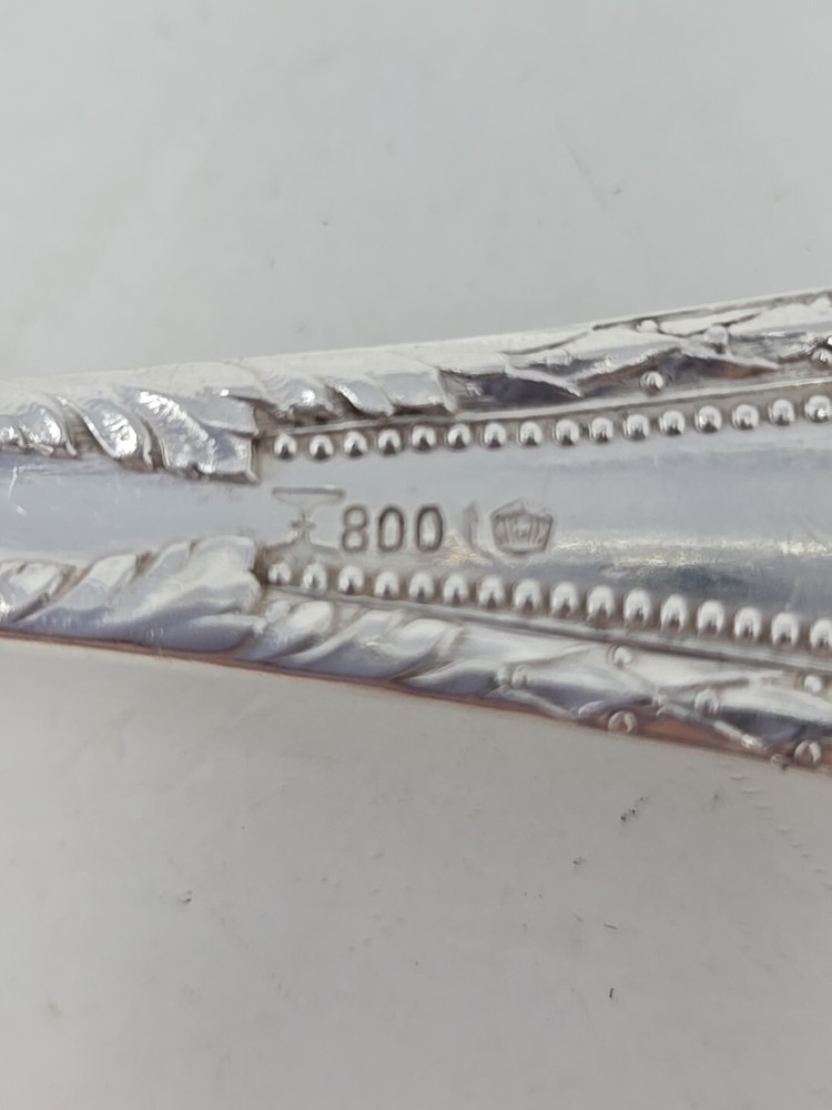 Koch and Bergfeld 800 Silver Dinner Fork Ludwig XVI Pattern