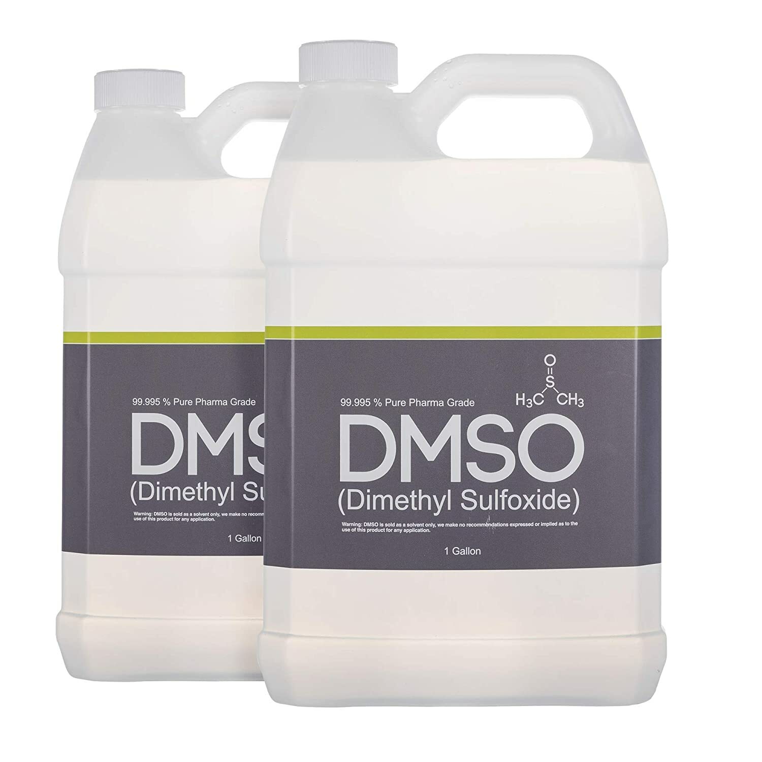 DMSO 2 Gallons Non-diluted 99.995% Low odor Pharma grade Dimethyl Sulfoxide