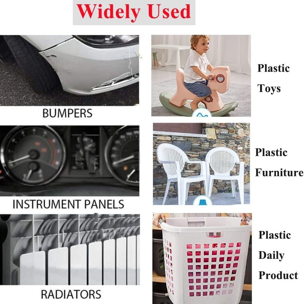 Efficient 220W Plastic Welding Kit with LED Light & 1000 Staples Included