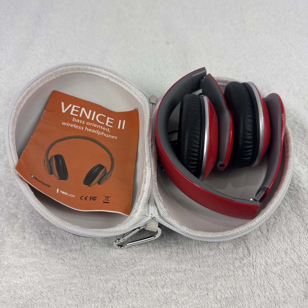 Neojdx Venice II - Bluetooth Headphones - With Case - FREE SHIP