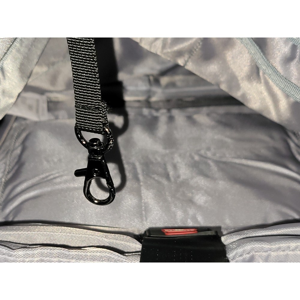 NWT Tocode Laptop BackPack Roll Top USB Anti Theft DaypackWater Repellent Gray